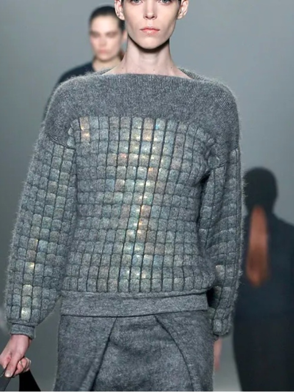 Alexander Wang Fall Winter 2013 Runway Sweater Wool and Mohair Small